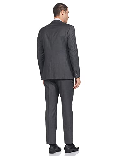 Image of Raymond Wool Men's Full Sleeve Contemporary FIT Fancy Grey Formal Suit