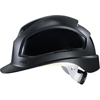 Uvex Pheos B-WR Schutzhelm - Belüfteter Arbeitshelm für die Baustelle - Schwarz