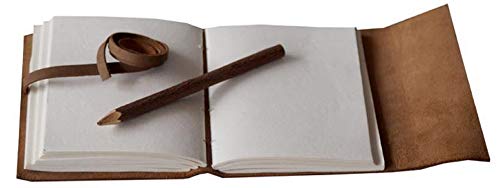 CAVALO - Be Unique Leather Diary Embossed With Leaf of Tree & a Quote Antique...