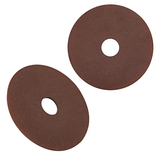 105 Mm X 22 Mm Premium-Kettensägenschärfschleifer, Schleifscheibe, Geeignet Zum Schärfen von Kettensägenketten mit 3/8 Zoll 325 Teilung, Dünne Trennscheibe aus Vlieskeramik