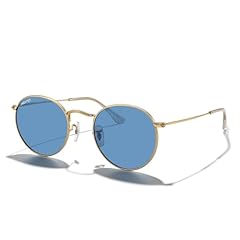 Polished Gold Frame/Light Blue Lens