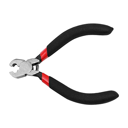 ANCLLO Bogensehne Nockpunkte Zangen Saiten Klopfset T Form Bogen Quadratisches Lineal Recurvebogen Drehen Kit Bogenschießen Bogensehne Nockpunkte Zange Saiten Nock Set-Schwarz