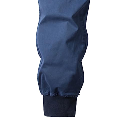 Men's Drawstring Fashion Cargo Pants Casual Work Daily Trousers Hiking Combat Athletic Trousers with Pockets4