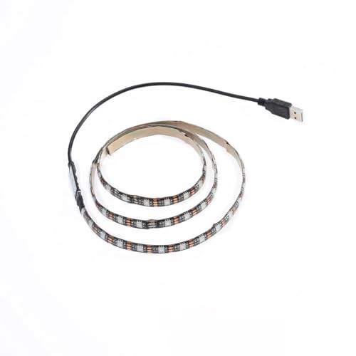 Tira LED flexible RGB con control USB para iluminación decorativa miniatura 6