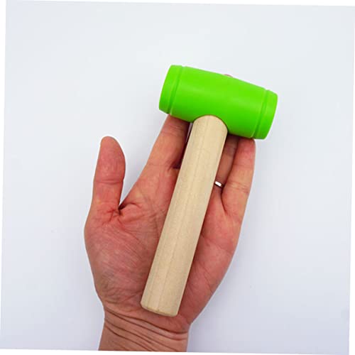 BESTonZON 8 Peças Pequeno Martelo De Madeira Ferramenta Infantil Pp