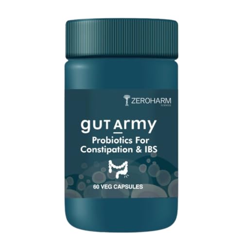 Gut Army Probiotics for Constipation & IBS | 100 Billion CFU, 11 ...