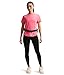 Nike Women's Swift Dri-FIT Short Sleeve Running Top Sea Coral/Reflective Silver Small
