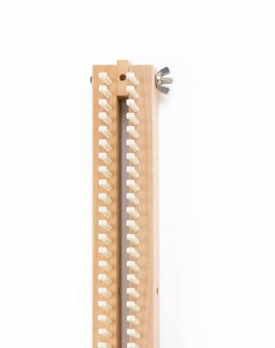 Authentic Knitting Board 38" Knitting Loom, for Blankets, Adjustable, Single Knit and Double Knit