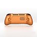 for Retroid Pocket 6 Grip Case Cover, Retroid Grip Protective Case Soft TPU Shell Protector Stand Holder for RP6 Game Console Accessories (Orange)