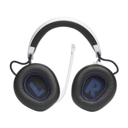 JBL Quantum 910P - Wireless Consol Over-Ear Gaming Headset with Head Tracking-Enhanced, Active Noise Cancelling and Bluetooth, QuantumSPATIAL 360, Hi-Res Certified, Low Latency Wireless (White) - image 3