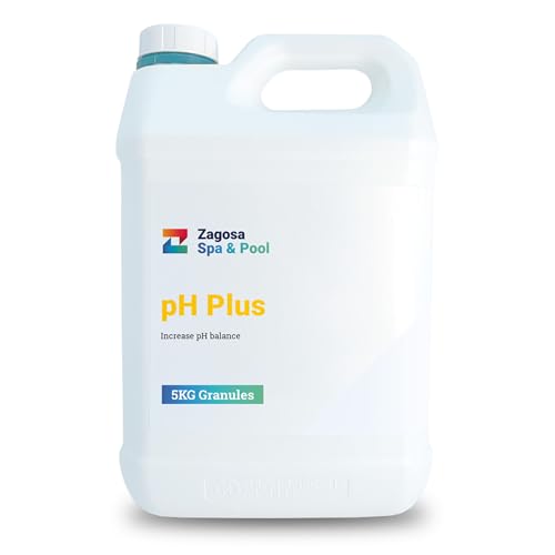 5kg pH Plus Increaser Granules for Spa Hot Tub Swimming Pool Inflatable & Swim Spa Water - pH Balancer for Safe & Comfortable Bathing
