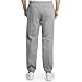 Fruit of the Loom mens Eversoft Fleece & Joggers (Regular Big Man) Sweatpants, Elastic Bottom - Grey Heather, Large US