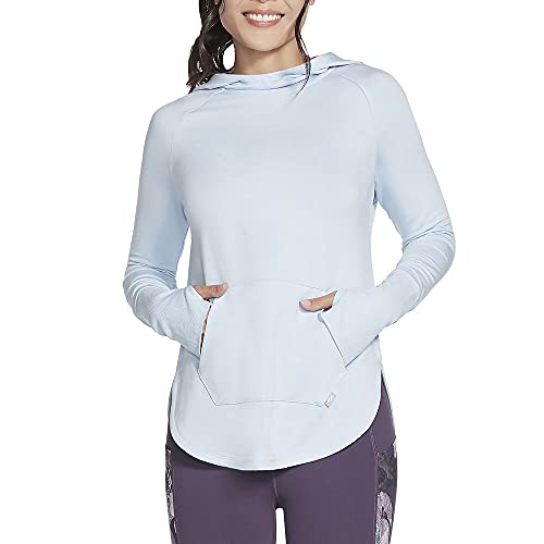 Image of Skechers Women's Awakened Hoodie, Tranquil Blue, S