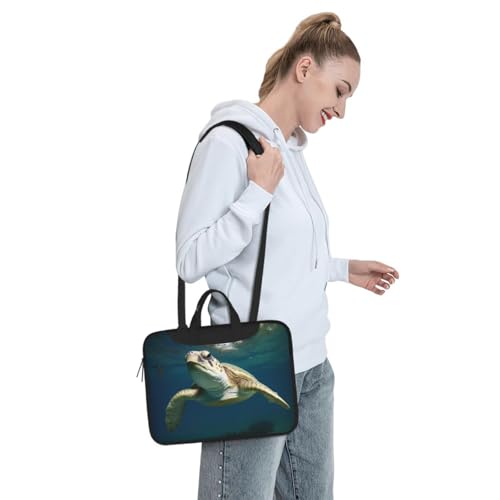 Bolso Tote para Laptop unisex impermeable cuero miniatura 3