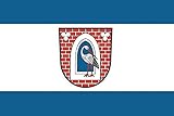 hohe Farbbrillianz U24 Aufkleber Gramzow Flagge Fahne 8 x 5 cm Autoaufkleber Sticker