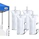 ABCCANOPY Baldachin Gewichte Set von 1.8-54.4 kg Sandsäcke für Pop Up Zelt, Gewichtssäcke für Outdoor Pavillon, Trampolin, Pergola, Weiß (ohne Sand)