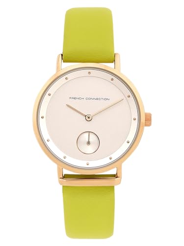 Image of French Connection Silver Dial Analog Watch for Women -FCW09GL