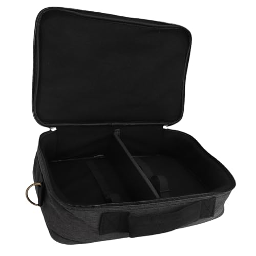 Dioche Sac de Transport pour Pédale d'effets avec Rembourrage de 10 Mm, Tissu Imperméable Cationique, Multi-poches pour Accessoires, Idéal pour Boss, (S)