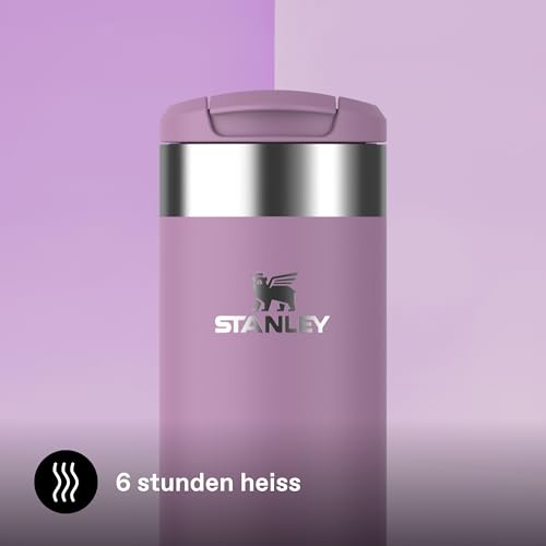STANLEY 1913 Aerolight Transit Thermobecher 0.35L - Hält 4 Stunden Heiß - Spülmaschinenfest - Kaffeebecher To Go Auslaufsicher - Kompatibel Mit Gängigen Pkw-Getränkehalterungen - Lilac – Bild 4