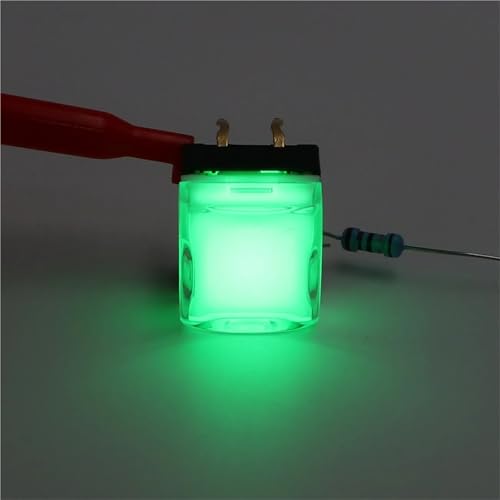 Pulsador táctil TS26 con LED verde de 12x12mm mini interruptor momentáneo SPST para procesador de video