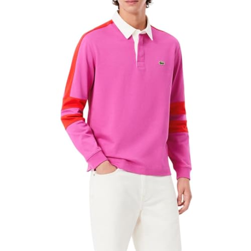 Lacoste Classic Fit Sweatshirt Polo en maille haut de gamme pour homme