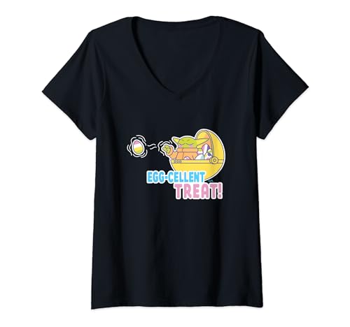 T-shirt col V Grogu Easter : le cadeau Star Wars original pour surprendre les fans de Mandalorian