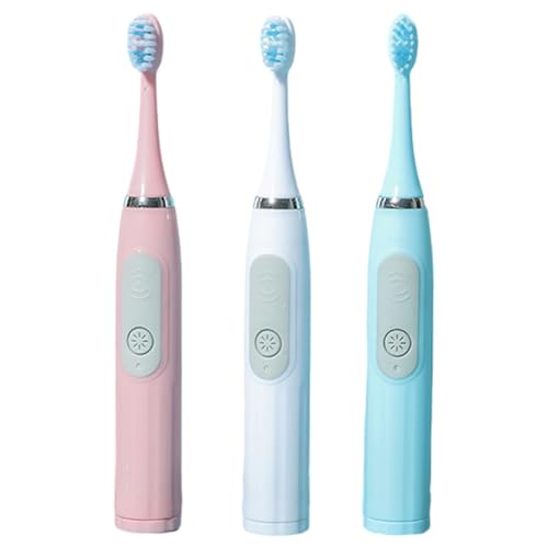 Cepillo De Dientes Oral Eléctrico,Cepillo De Dientes Eléctrico Para Adultos,Cepillo de dientes eléctrico impermeable para el cuidado bucal - Cepillo de dientes eléctrico con cabezal de Tioheam