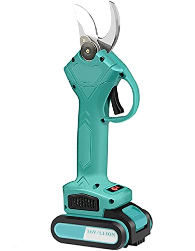 FMHCTB Tijeras de podar eléctricas inalámbricas Profesionales de 36 V, diámetro de Corte de 30 mm, podadora de Ramas de árbol, Peso Corporal de 1 kg ()