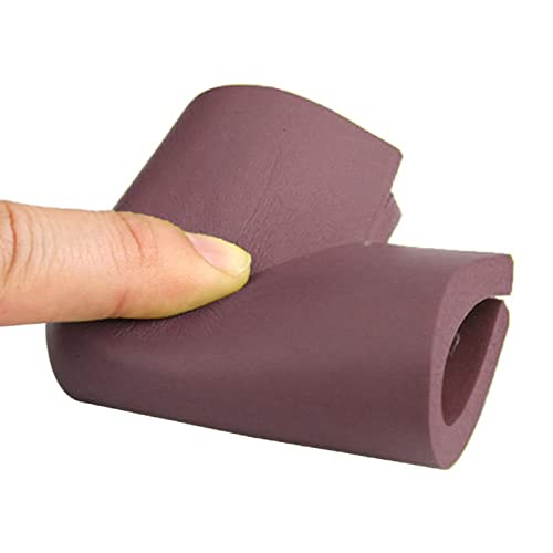 Image of Baby Safety Child Proofing U Shape Edge Protector Corner Cover Guards Cushion for Glass Table and Thin Table Tops (Brown) (Pack of 12)
