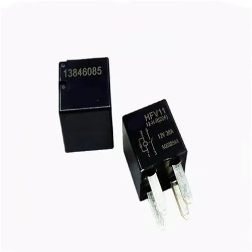 Relais HFV11 12V 20A à 4 broches pour circuit automobile
