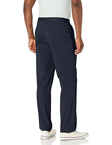 Nautica Men's Classic Fit Flat Front Stretch Solid Chino Deck Pant4