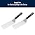 HENCKELS BBQ Griddle Spatula Set, 2-Piece Stainless Steel BBQ Grill Spatulas for Flat Top, Griddle, Smash Burger, Hibachi & Teppanyaki – Heavy Duty Outdoor Cooking Tools for Men, Dad, and Camping