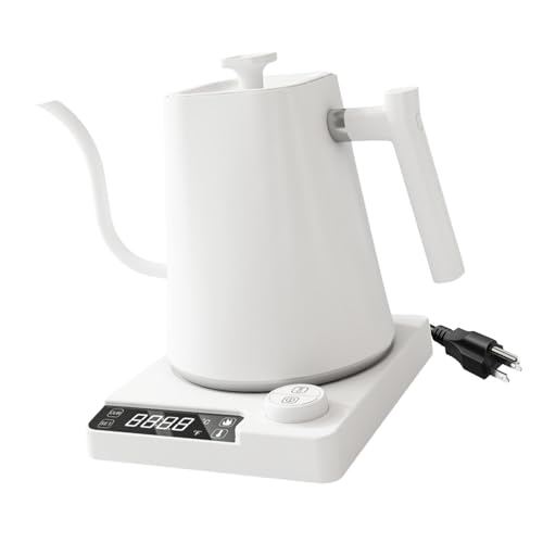 Tetera eléctrica acero inoxidable 900 ml con control temperatura