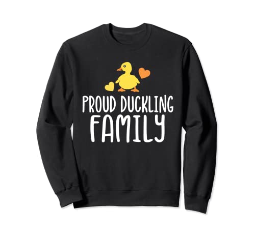 Cute Duckling Family Sudadera