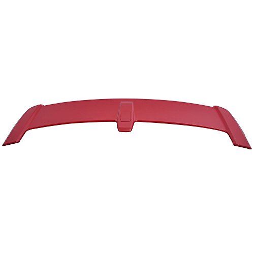 Pre-Painted Trunk Spoiler Compatible With 2007-2011 Honda Cr-V, Factory Style Abs Painted Milano Red #R81 Trunk Boot Lip Spoiler Wing Deck Lid Available By Ikon Motorsports, 2008 2009 #TOP27