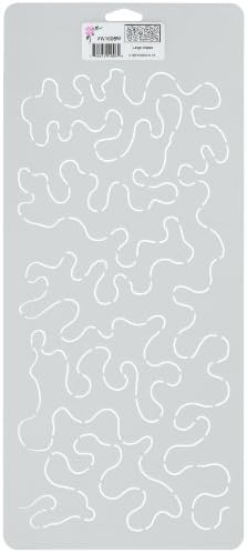 Sten Source Quilt Stencils-Large Stipple 8"X18"