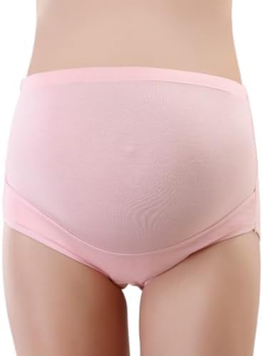 SHAPERX® Soft Maternity Underwear - Over Bump High Waist Briefs Soft Full Coverage Pregnancy Panties Pack of 3 2 31RM9kPLmaL