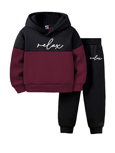 Image of Boys Cotton Hoodie Sweatshirt and Jogging Suit, Winter Wear Tracksuit, Full Sleeve, 240 GSM.