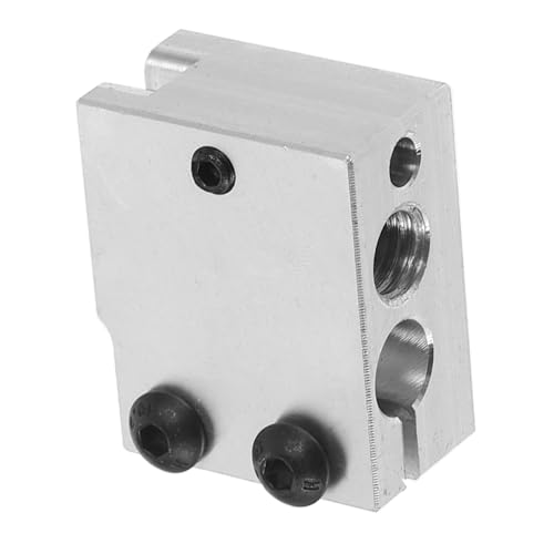 Healvian Printer Heater Block Aluminum Heating Block Compatible Sensors Use in Printer Hotend
