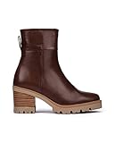  Botines de Piel con Cremallera Pedro Miralles Modelo Baviera en Tonos Marrones. Hecho a Mano en España