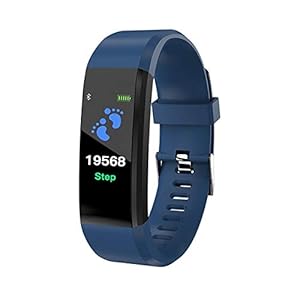 SmartWatch Bluetooth Pulsmesser LKM Security Blau LKM-OSG115BL