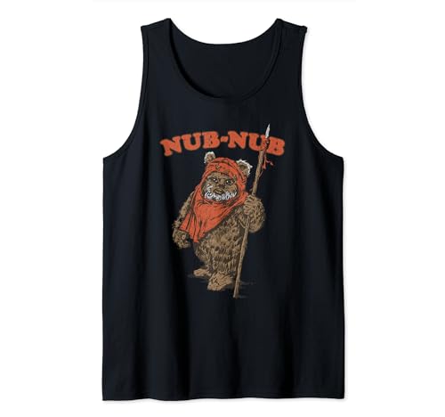 Idée cadeau Star Wars Ewok Nub-Nub le débardeur rétro pour anniversaire