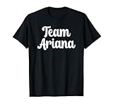 Ariana Merch First Name T Shirts for Women Girls