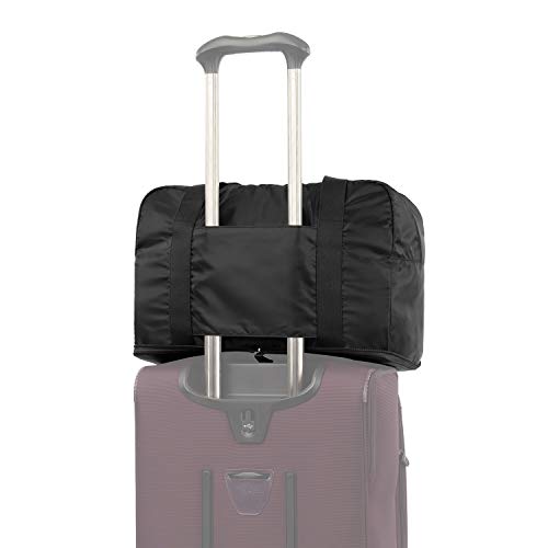 Travelpro Essentials-SparePack Foldable Duffel Bag, Black, One Size