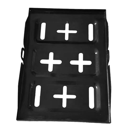 Battery Tray Holder Reliable Secure Installation Best Choice For Battery Fixing Engine Repairs And Maintenance Done Smoothly And Efficiently Holder Tray Vehicle Fixing, Black, 28x19x3.5cm