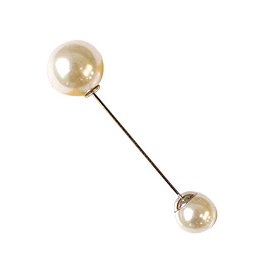 Maglione Scialle Clip, Doppie con Perle Spille Spille di Sicurezza per Le Ragazze Abbigliamento Decoration