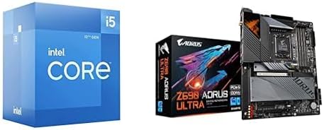 Intel Core i5-12400F Desktop Processor + GIGABYTE Z690 Motherboard