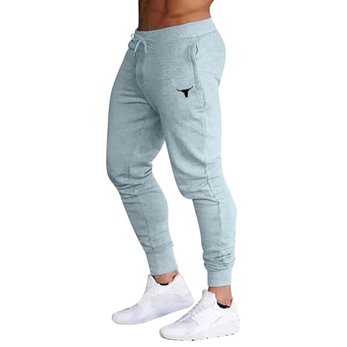 Pantalones Hombre Deportivos Pants Verano Otoño Moda Casual Jogging Pantalon Largo Fitness Gym Color sólido cómodo Cálido Slim Fit Running Cordón Basic Chandal 2025