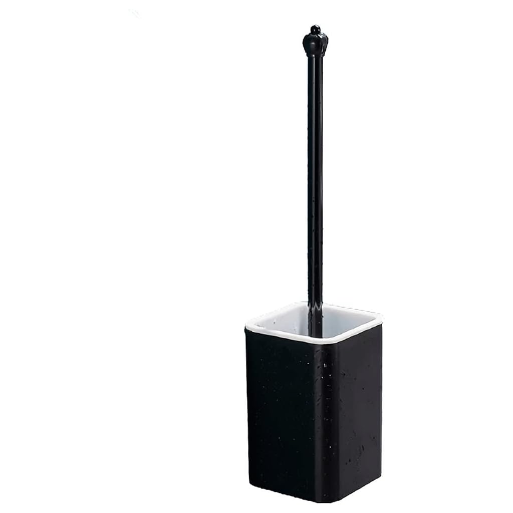escobilla WC Escobilla para Inodoro de Limpieza Profunda con Soporte, Cepillo para Inodoro de cerdas Suaves, Cepillo Limpiador para Inodoro montado en la Pared, depurador de Inodoro Eficiente