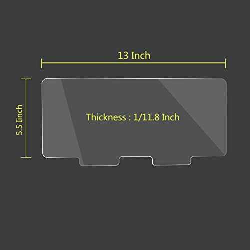 Sink Splash Guard, Splatter Guard Kitchen Gadget Eco Friendly Durable For Kitchen, Acrylic Material, The Kitchen Is More Beautiful, Easy To Install (13 * 5.51Inch) #TOP4